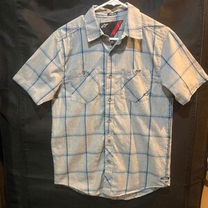 Alpinestars Men's flannel plaid Shirt